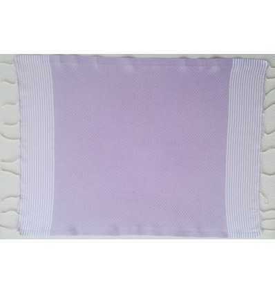 Lot de 10 serviettes de table parme Fouta Tunisia - 1