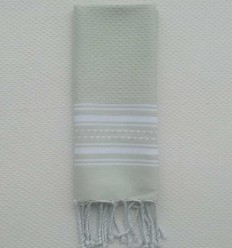 Mini fouta vert amande Fouta Tunisia - 1