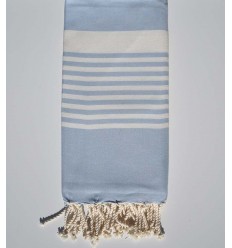 Fouta arthur bleu dragée Fouta Tunisia - 2