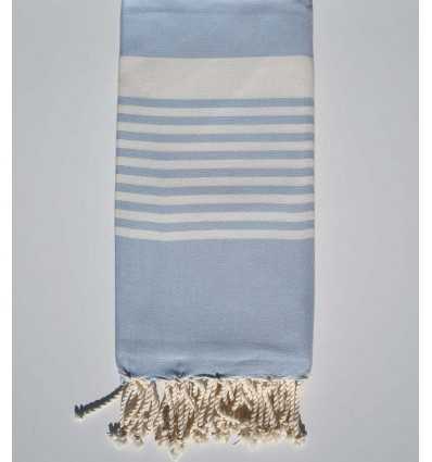 Fouta arthur bleu dragée