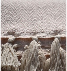 Plaid rose bébé Fouta Tunisia - 1 2