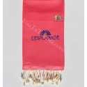 Serviette de plage nid d'abeille broderie l'esplanade Fouta Tunisia - 6