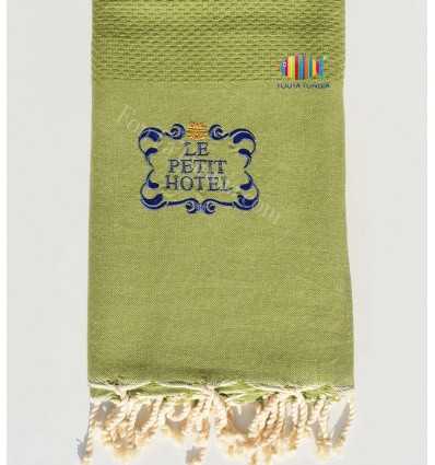 Serviette de plage personnalisée le petit hotel Fouta Tunisia - 5
