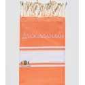 Serviette de plage brodée pour yoga Fouta Tunisia - 3