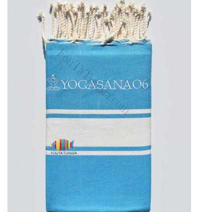 Serviette de plage brodée pour yoga Fouta Tunisia - 5