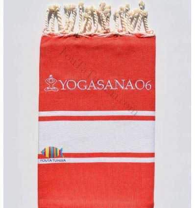 Serviette de plage brodée pour yoga Fouta Tunisia - 6