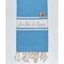 Serviette de plage brodée les filles du bassin Fouta Tunisia - 3