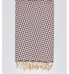Fouta papillon bordeaux Fouta Tunisia - 1