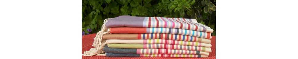 Fouta de plage Ziwane aux multiples couleurs - Confortable et élégante