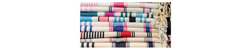 Fouta Dina - Rayures originales et élégantes pour la plage